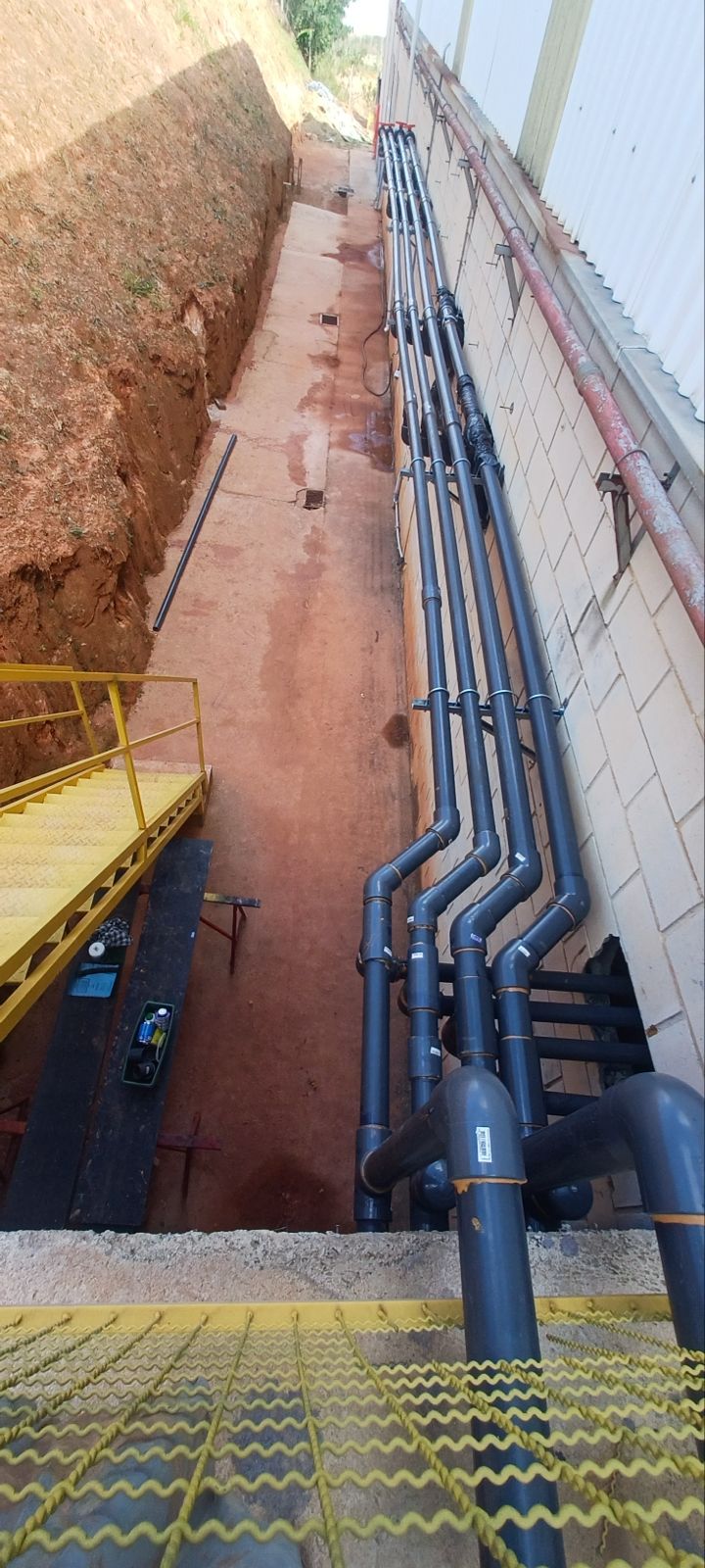 Execução de Redes de Água Gelada para Climatização Industrial